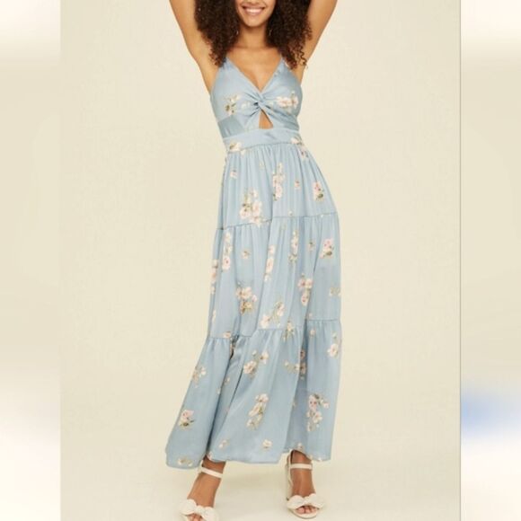 NWT Altar'd State Floral Maxi. Soft Girl. Cottagecore. Floral. - Picture 1 of 15